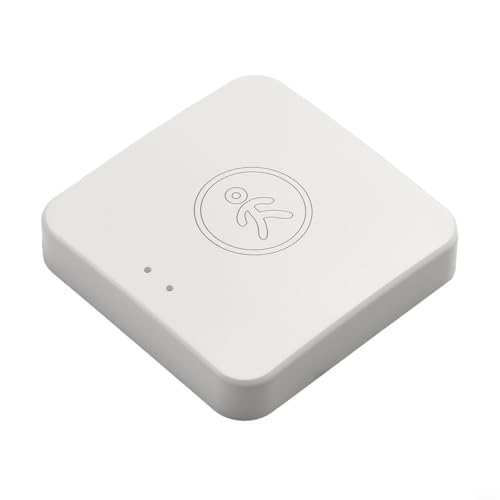 Tidevib Anwesenheitssensor für Tuya Home Automation, Bewegung, Beleuchtungsstärke, Weiß (Zig Bee) von Tidevib