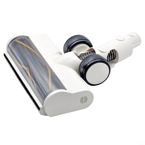 Tidevib Bodenbürste mit LED-Licht für V11SE, V12, V12Pro, für T20 für T30 T30NEO R10 Pro Staubsauger für R20 R30 V6 V8 H30 H40 (weiß) von Tidevib
