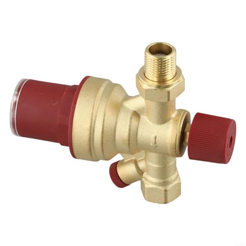 Tidevib DN15 1/2 Zoll verstellbares Reduzierventil Wasserdruckregler mit eingebautem System, automatisches Wasserfüllventil Tidevib DN15 1/2 Zoll verstellbares Reduzierventil Wasserdruckregler mit eingebautem System, automatisches Wasserfüllventil von Tidevib