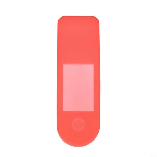 Tidevib Elektroroller Panel Abdeckung für Xiaomi 4 Pro 5 Pro Armaturenbrett Abdeckung Shield Silikon Display Schutz Panel Case Scooter Display Schutzfolie (Rot) von Tidevib