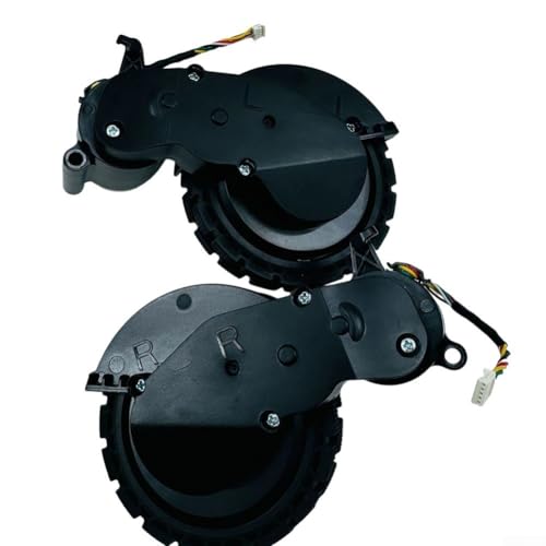 Tidevib Für Tapo RV30 Plus RV20 Max Roboter-Staubsauger-Hauptrad, selbstentleerendes Zubehör, linke und rechte Radoptionen, reibungslose Bewegung (links + rechts) von Tidevib