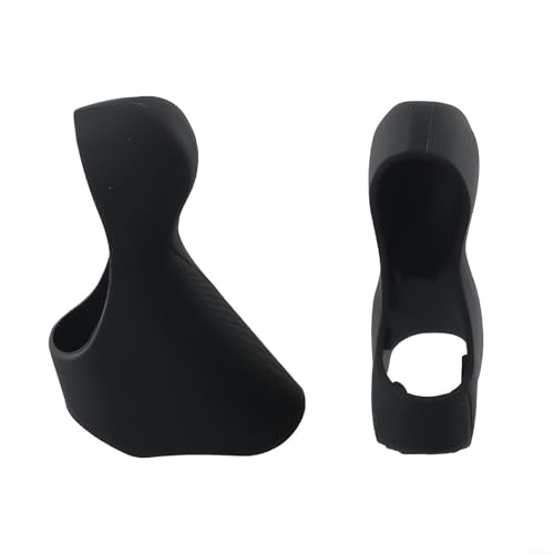 Tidevib Leichte Silikon-Haubenabdeckungen für Ultegra 105 ST6700 10-Gang-Fahrradbremssystem (gelb) von Tidevib