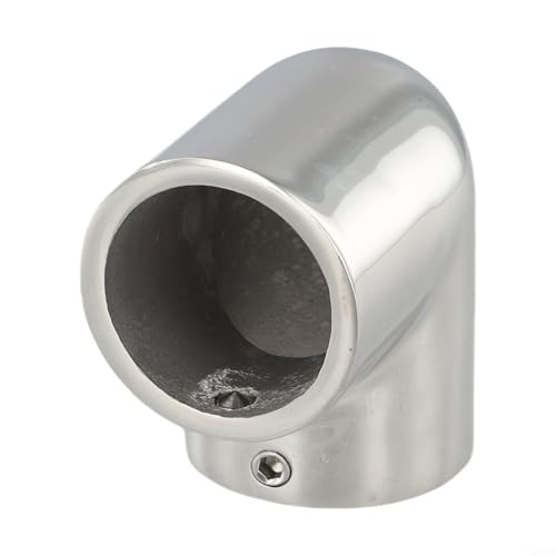 Tidevib Marine Boot Deck Hardware Edelstahl Rohrverbinder Handlauf Ellenbogengelenk Rohrverschraubung für Yachtkabine (30 mm) von Tidevib