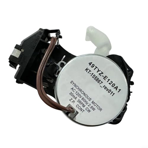 Tidevib W10538766 Waschmaschine Schaltaktor 4 Pin Unterlegscheibe Traktor Abzieher Ersatzteil für mehrere Modelle Schwarz Kunststoff von Tidevib