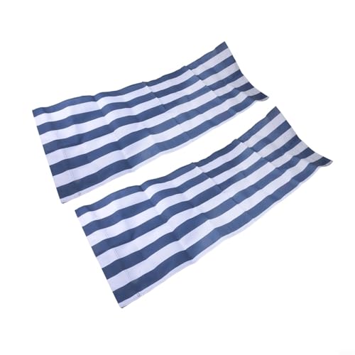 Tragbares Ersatztuch für Strandliege, für Camping und Outdoor, robust und leicht zu reinigen (2 Stück) von Tidevib