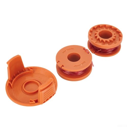 Trimmerspule Schnurersatz für verschiedene Modelle 8 Spulen plus 1 Kappe für einfache Handhabung und Bequemlichkeit Trimmerspule Schnurersatz für verschiedene Modelle 8 Spulen plus 1 Kappe für einfache Handhabung und Bequemlichkeit von Tidevib