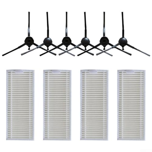 Verbessern Sie Ihre Reinigungskraft mit der Staubsaugerbürste und Filter-Set für TCL Sweeva 6000 6500 (B) von Tidevib
