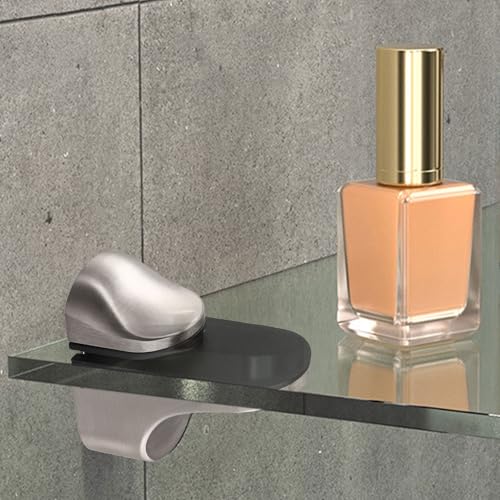 Verstellbare Regalstützen aus Zinklegierung, perfekte Passform für verschiedene Anwendungen (weiß) von Tidevib