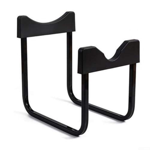 Wasserflaschenhalter Ständer umgekehrt mit Ausguss für reibungslose und saubere Dosierung (schwarz) von Tidevib