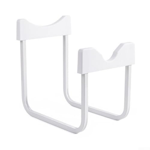 Wasserflaschenhalter Ständer umgekehrt mit Ausguss für reibungslose und saubere Dosierung (weiß) von Tidevib