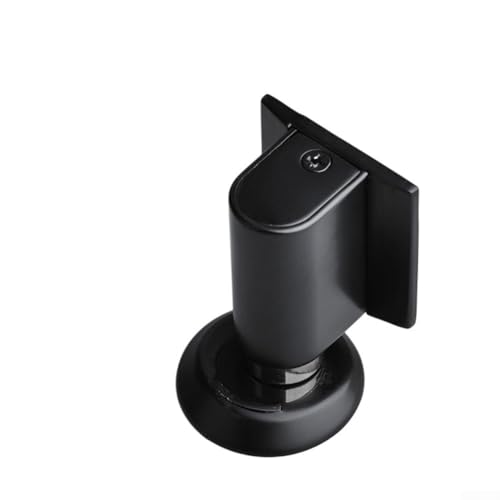 Winddichter Türstopper mit Zinklegierung und innovativer Installationsmethode (schwarz) von Tidevib