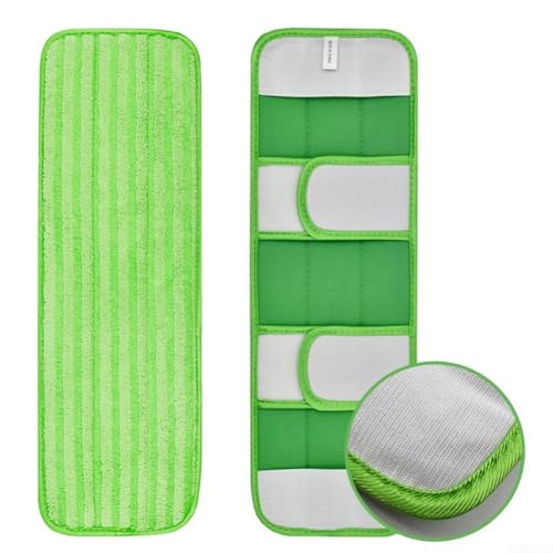 Wischmopp-Pad-Ersatz-Set, kompatibel mit Sweeper XL, Design für den täglichen Gebrauch (2 Stück) von Tidevib