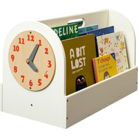 Kinderbuch-Box in Elfenbein-Holz Von Tidy Books. Tragbare Aufbewahrung Und Ausstellung Büchern. 35x55x31cm von TidyBooks