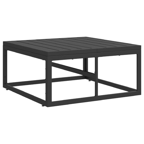 Garten-Sofa-Set 4 pcs Schwarz 70 x 70 x 32 cm Aluminium Lounge Möbel Outdoor Sitzgruppe für Garten Terrasse Balkon Garten-Sofa-Set 4 pcs Schwarz 70 x 70 x 32 cm Aluminium Lounge Möbel Outdoor Sitzgruppe für Garten Terrasse Balkon von Tidyard