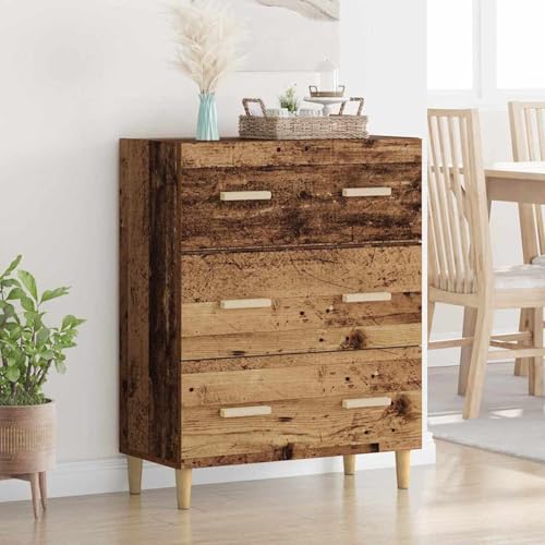 Sideboard Altholz 34 x 69.5 x 90 cm Holzwerkstoff, Küchenbuffet Stauraum Schrank Aufbewahrungsregal für Küche Esszimmer Wohnbereich880634 Sideboard Altholz 34 x 69.5 x 90 cm Holzwerkstoff, Küchenbuffet Stauraum Schrank Aufbewahrungsregal für Küche Esszimmer Wohnbereich880634 von Tidyard