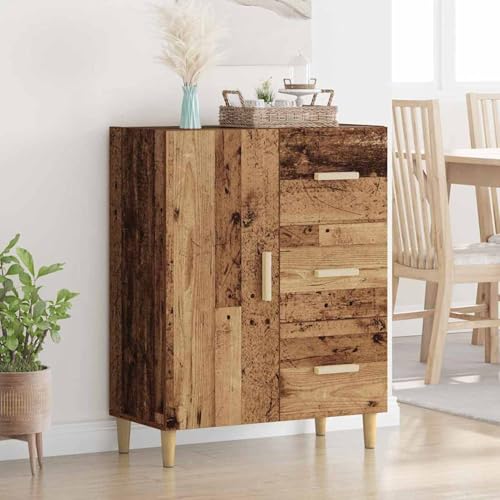 Sideboard Altholz 34 x 69.5 x 90 cm Holzwerkstoff, Küchenbuffet Stauraum Schrank Aufbewahrungsregal für Küche Esszimmer Wohnbereich880652 Sideboard Altholz 34 x 69.5 x 90 cm Holzwerkstoff, Küchenbuffet Stauraum Schrank Aufbewahrungsregal für Küche Esszimmer Wohnbereich880652 von Tidyard