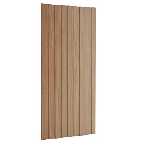 Tidyard 12 STK. Dachpaneele Metalldachpaneele Dachpfannen Profilblech Trapezblech Dachblech Stahlblech Trapezbleche Dachplatten Metallblech Dach Platten Verzinkter Stahl Holzoptik Hell 100x45 cm Tidyard 12 STK. Dachpaneele Metalldachpaneele Dachpfannen Profilblech Trapezblech Dachblech Stahlblech Trapezbleche Dachplatten Metallblech Dach Platten Verzinkter Stahl Holzoptik Hell 100x45 cm von Tidyard