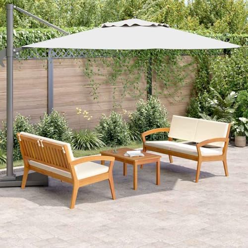 Tidyard 3-teiliges Bistro-Set mit Kissen - Massivholz Akazie, Klappbar Balkonmöbel Set Bistrotisch Sitzgruppe für Dachterrassen3328615 Tidyard 3-teiliges Bistro-Set mit Kissen - Massivholz Akazie, Klappbar Balkonmöbel Set Bistrotisch Sitzgruppe für Dachterrassen3328615 von Tidyard