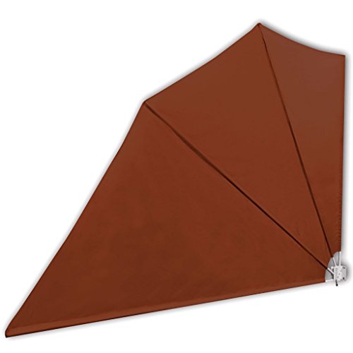 Tidyard Balkonfächer Klappbar Wandklappschirm Seitenmarkise Faltbar Balkonsichtschutz Sichtschutz-Fächer Stahlrohre 160 x 240 cm Terrakotta-Rot für Balkon Tidyard Balkonfächer Klappbar Wandklappschirm Seitenmarkise Faltbar Balkonsichtschutz Sichtschutz-Fächer Stahlrohre 160 x 240 cm Terrakotta-Rot für Balkon von Tidyard