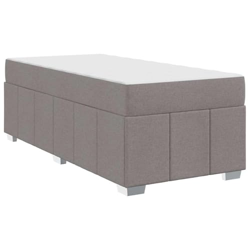 Tidyard Bettgestell Taupe 90 x 200 cm Stoff, Plattformbettgestell doppelbett einzelbetten für Schlafzimmer Gästezimmer3398262 Tidyard Bettgestell Taupe 90 x 200 cm Stoff, Plattformbettgestell doppelbett einzelbetten für Schlafzimmer Gästezimmer3398262 von Tidyard