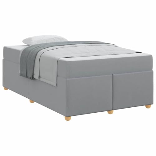 Tidyard Bettgestell mit Matratze Sonstiges Hellgrau 120 x 200 cm Stoff, Plattformbettgestell doppelbett einzelbetten für Schlafzimmer Gästezimmer3399349 Tidyard Bettgestell mit Matratze Sonstiges Hellgrau 120 x 200 cm Stoff, Plattformbettgestell doppelbett einzelbetten für Schlafzimmer Gästezimmer3399349 von Tidyard