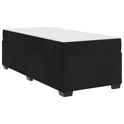 Tidyard Bettgestell mit Matratze Sonstiges Schwarz 100 x 200 cm Samt, Plattformbettgestell doppelbett einzelbetten für Schlafzimmer Gästezimmer3399274 Tidyard Bettgestell mit Matratze Sonstiges Schwarz 100 x 200 cm Samt, Plattformbettgestell doppelbett einzelbetten für Schlafzimmer Gästezimmer3399274 von Tidyard