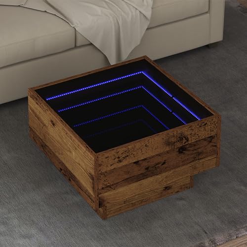 Tidyard Couchtisch Altholz 50 x 50 x 30 cm Holzwerkstoff, Wohnzimmertisch Moderne Kaffeetische für Wohnzimmer Tidyard Couchtisch Altholz 50 x 50 x 30 cm Holzwerkstoff, Wohnzimmertisch Moderne Kaffeetische für Wohnzimmer von Tidyard