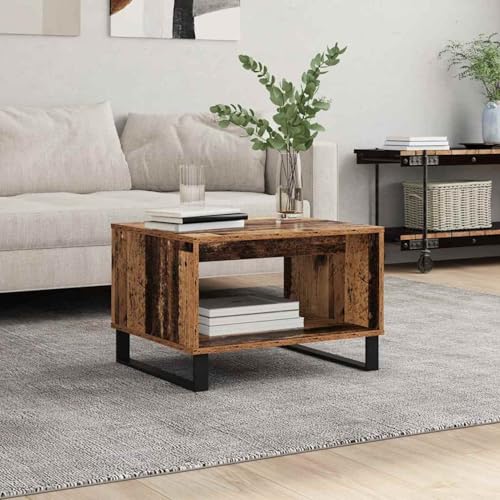Tidyard Couchtisch Altholz 60 x 50 x 40 cm Holzwerkstoff, Wohnzimmertisch Moderne Kaffeetische für Wohnzimmer Tidyard Couchtisch Altholz 60 x 50 x 40 cm Holzwerkstoff, Wohnzimmertisch Moderne Kaffeetische für Wohnzimmer von Tidyard