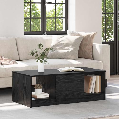 Tidyard Couchtisch Schwarze Eiche 100 x 50 x 36 cm Holzwerkstoff, Wohnzimmertisch Kaffeetisch für Wohnzimmer Loft gemütliches Wohnzimmer880521 Tidyard Couchtisch Schwarze Eiche 100 x 50 x 36 cm Holzwerkstoff, Wohnzimmertisch Kaffeetisch für Wohnzimmer Loft gemütliches Wohnzimmer880521 von Tidyard