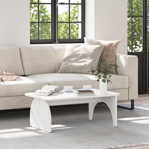 Tidyard Couchtisch Weiß 80 x 50 x 31 cm Massivkiefer, Wohnzimmertisch Moderne Kaffeetische für Wohnzimmer Tidyard Couchtisch Weiß 80 x 50 x 31 cm Massivkiefer, Wohnzimmertisch Moderne Kaffeetische für Wohnzimmer von Tidyard