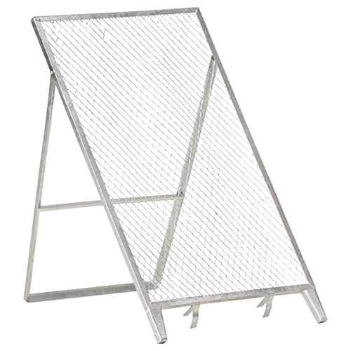 Tidyard Gartensieb Durchwurfsieb Sieb Kompost Gitter Durchwurfgitter Erdsieb Verzinkter Stahl 60 x 85 x 89 cm von Tidyard