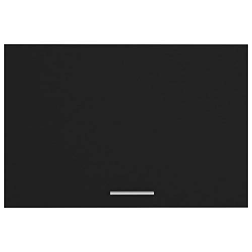 Tidyard Hängeschrank Küche Schrank Einbauküche Küchenzeile Küchenmöbel Oberschrank Küchenschrank Schwarz Spanplatte 60x31x40cm von Tidyard