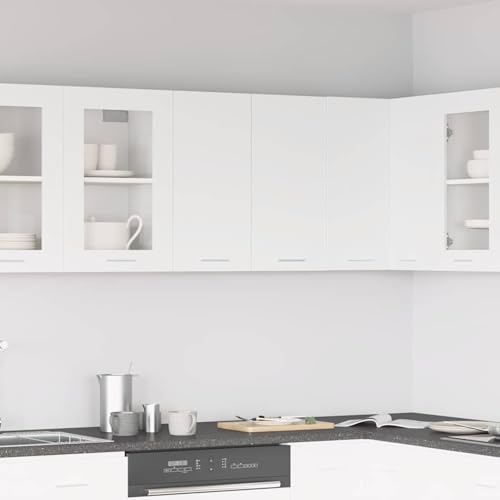 Tidyard Hängeschrank Lyon Weiß 60x31x60 cm Holzwerkstoff Wandschrank Küchenschrank Hängeschrank für Küche Badezimmer Wohnbereich Tidyard Hängeschrank Lyon Weiß 60x31x60 cm Holzwerkstoff Wandschrank Küchenschrank Hängeschrank für Küche Badezimmer Wohnbereich von Tidyard