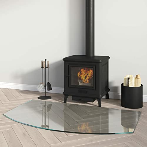 Tidyard Kaminofen Glasplatte Kaminplatte Kaminglas Ofenglas Bodenplatte Funkenschutzplatte Glasbodenplatte Kaminbodenplatte Glas 100x60 cm Tidyard Kaminofen Glasplatte Kaminplatte Kaminglas Ofenglas Bodenplatte Funkenschutzplatte Glasbodenplatte Kaminbodenplatte Glas 100x60 cm von Tidyard