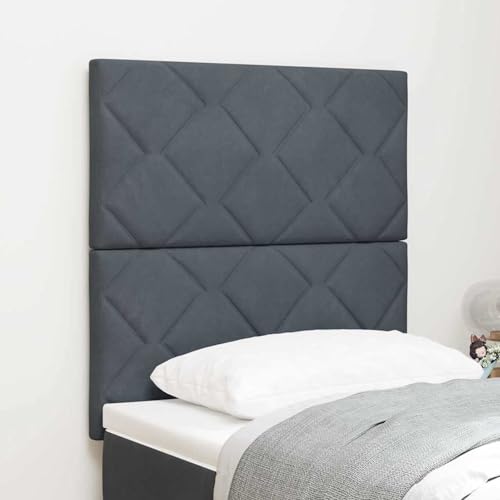 Tidyard Kopfteil Diamantblockdesign Dunkelgrau 80 cm Velvet, Polsterkopfteil Betthaupt Bettkopfteil Schlafzimmer Wohnzimmer Paneele3337881 Tidyard Kopfteil Diamantblockdesign Dunkelgrau 80 cm Velvet, Polsterkopfteil Betthaupt Bettkopfteil Schlafzimmer Wohnzimmer Paneele3337881 von Tidyard