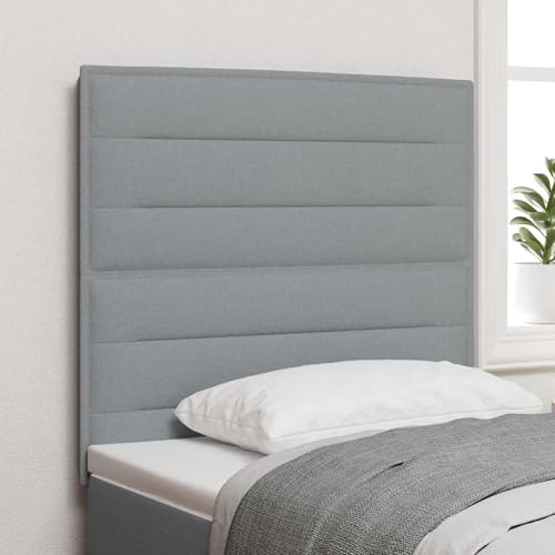 Tidyard Kopfteil Linien Design Hellgrau 100 cm Stoff, Polsterkopfteil Betthaupt Bettkopfteil Schlafzimmer Wohnzimmer Paneele3337677 Tidyard Kopfteil Linien Design Hellgrau 100 cm Stoff, Polsterkopfteil Betthaupt Bettkopfteil Schlafzimmer Wohnzimmer Paneele3337677 von Tidyard