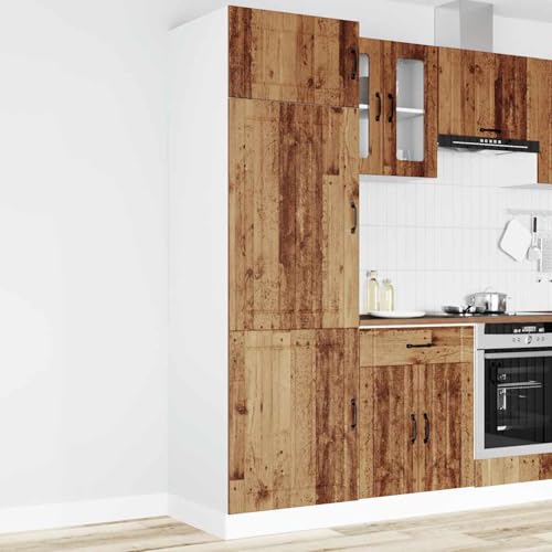 Tidyard Küchenschrank Lucca Altholz-Optik Holzwerkstoff Küchenzeile Küchenmöbel Tidyard Küchenschrank Lucca Altholz-Optik Holzwerkstoff Küchenzeile Küchenmöbel von Tidyard