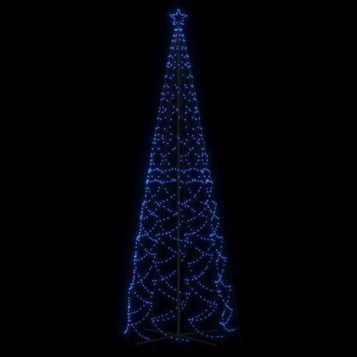 Tidyard LED Weihnachtsbaum Tannenbaum Lichterbaum Weihnachtsdeko Beleuchtung Außen Beleuchtet Lichterkette Outdoor Kegelform Blau 1400 LEDs 160x500 cm Tidyard LED Weihnachtsbaum Tannenbaum Lichterbaum Weihnachtsdeko Beleuchtung Außen Beleuchtet Lichterkette Outdoor Kegelform Blau 1400 LEDs 160x500 cm von Tidyard