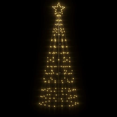 Tidyard LED Weihnachtsbaum mit Erdspießen Kegelform Tannenbaum Lichterbaum Weihnachtsdeko Stern Beleuchtung Außen Beleuchtet Lichterkette Kegelform 220 LEDs Warmweiß 180 cm Tidyard LED Weihnachtsbaum mit Erdspießen Kegelform Tannenbaum Lichterbaum Weihnachtsdeko Stern Beleuchtung Außen Beleuchtet Lichterkette Kegelform 220 LEDs Warmweiß 180 cm von Tidyard