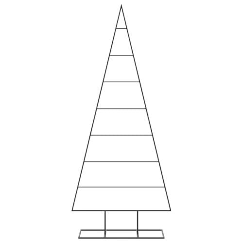 Tidyard Metall-Weihnachtsbaum für Dekorationen Christbaum Deko Baum Tannenbaum Mit 8 Ebenen Metallbaum für Zierschmuck DIY Dekoration,Weihnachtsschmuck Weihnachtsdeko 65 x 24 x 150 cm (L x B x H) von Tidyard