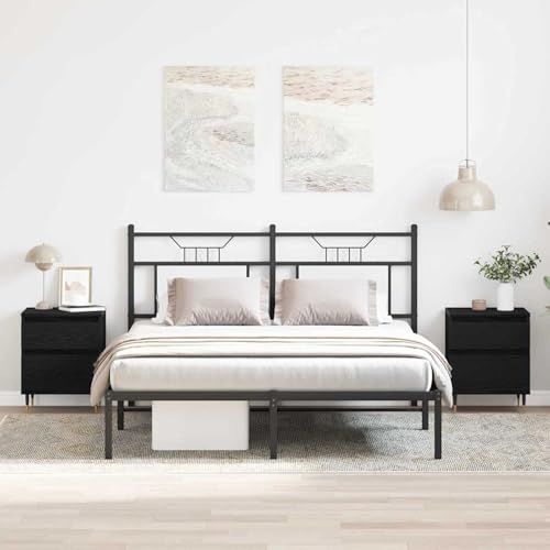 Tidyard Nachttische 2 Stück Schwarzer Eiche 40x35x50 cm Holzwerkstoff, Moderner Nachtschrank Nachtkommode für Wohnzimmer Schlafzimmer862966 Tidyard Nachttische 2 Stück Schwarzer Eiche 40x35x50 cm Holzwerkstoff, Moderner Nachtschrank Nachtkommode für Wohnzimmer Schlafzimmer862966 von Tidyard