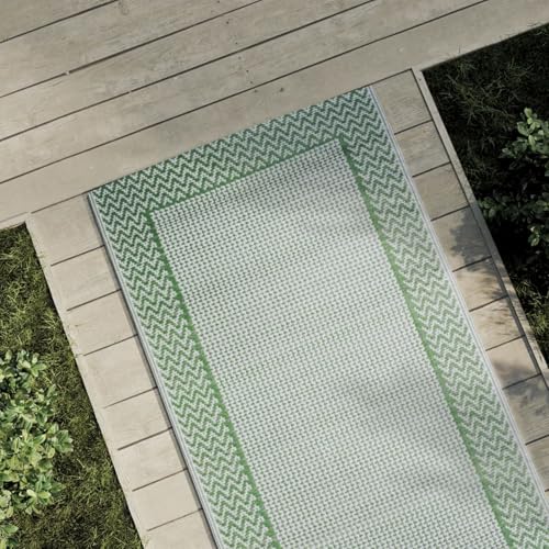Tidyard Outdoor-Teppich Grün 80x250 cm PP, Balkon Garten Teppich Terrassenteppich für Picknick Gartenparty RV-Reisen316955 Tidyard Outdoor-Teppich Grün 80x250 cm PP, Balkon Garten Teppich Terrassenteppich für Picknick Gartenparty RV-Reisen316955 von Tidyard