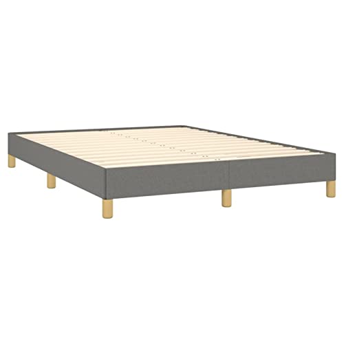 Tidyard Polsterbett Gästebett Bett Bettgestell Bettrahmen Samtbett Lattenrost Holzbett Doppelbett/Einzelbett Designerbett Schlafzimmerbett Jugendbett Futonbett 140 x 190 cm (B x L) Stoff von Tidyard