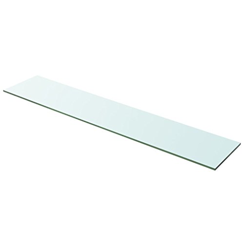 Tidyard Regalboden Glasregalboden Glasregal Glasablage Badablage Duschablage Glasboden Wandablage Badregal für Badezimmer, Glas Transparent 100 cm x 20 cm Tidyard Regalboden Glasregalboden Glasregal Glasablage Badablage Duschablage Glasboden Wandablage Badregal für Badezimmer, Glas Transparent 100 cm x 20 cm von Tidyard