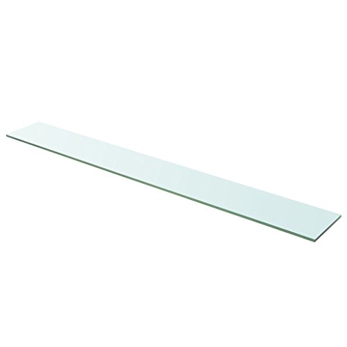 Tidyard Regalboden Glasregalboden Glasregal Glasablage Badablage Duschablage Glasboden Wandablage Badregal für Badezimmer, Glas Transparent 110 cm x 15 cm Tidyard Regalboden Glasregalboden Glasregal Glasablage Badablage Duschablage Glasboden Wandablage Badregal für Badezimmer, Glas Transparent 110 cm x 15 cm von Tidyard