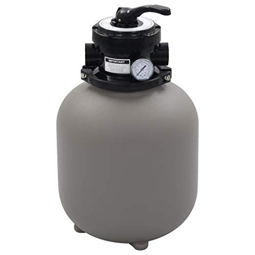 Tidyard Sandfilterpumpe mit 4-Wege-Ventil Sandfilteranlage Poolfilter Filteranlage Filterkessel Poolpumpe Poolfilter Swimming Pool Filter Schwimmbecken Grau 350 mm Tidyard Sandfilterpumpe mit 4-Wege-Ventil Sandfilteranlage Poolfilter Filteranlage Filterkessel Poolpumpe Poolfilter Swimming Pool Filter Schwimmbecken Grau 350 mm von Tidyard