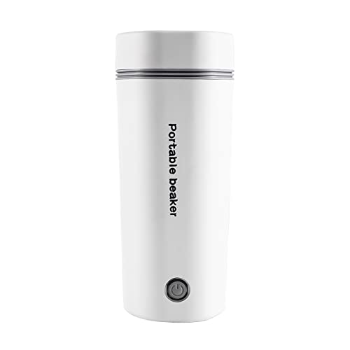 Tidyard Tragbarer Reise Wasserkocher, 350 ml Mini Teekessel Edelstahl Automatische Abschaltung kleine elektrische Thermoskanne Heiztasse, Kaffeemaschine für die Zubereitung von Tee, Kaffee von Tidyard