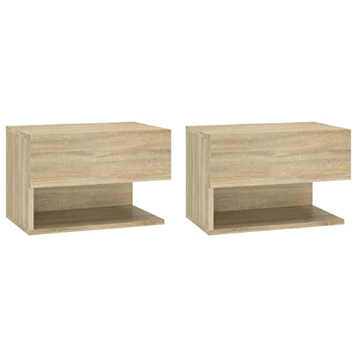 Tidyard Wand-Nachttisch 2 STK.Hängende Nachttisch Nachtschrank Nachtkommode Nachtkonsole Beistelltisch wandregal Regal Hängend nachtschränkchen Wandboard,Holzwerkstoff,Sonoma-Eiche Tidyard Wand-Nachttisch 2 STK.Hängende Nachttisch Nachtschrank Nachtkommode Nachtkonsole Beistelltisch wandregal Regal Hängend nachtschränkchen Wandboard,Holzwerkstoff,Sonoma-Eiche von Tidyard