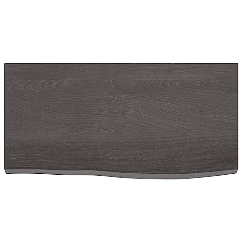 Tidyard Waschtischplatte Badezimmer Waschtisch Waschtischkonsole Platte Holzplatte für Aufsatzbecken Badmöbel Dunkelgrau 60x30x4 cm Massivholz Behandelt Tidyard Waschtischplatte Badezimmer Waschtisch Waschtischkonsole Platte Holzplatte für Aufsatzbecken Badmöbel Dunkelgrau 60x30x4 cm Massivholz Behandelt von Tidyard