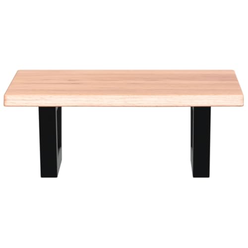 Tidyard Waschtischplatte mit Halterung,Tischplatte Holzplatte Waschtischkonsole Wandmontage,Arbeitsplatte Waschbeckenplatte Wandkonsole Bürotischplatte Wandregal,40 x 50 x 2 cm (L x B x T) von Tidyard